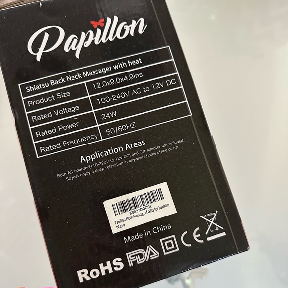 Papillon Portable Neck Massager - Picture 12 of 13